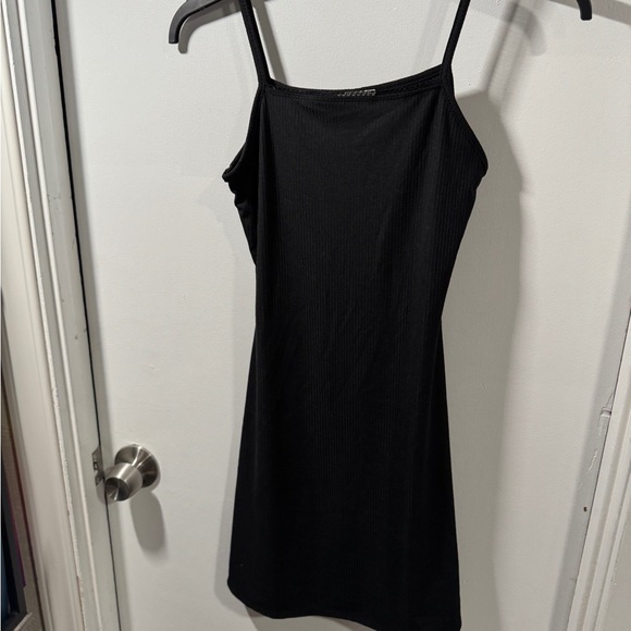 See You Monday Dresses & Skirts - See You Monday Black Spaghetti Strap Slip Dress